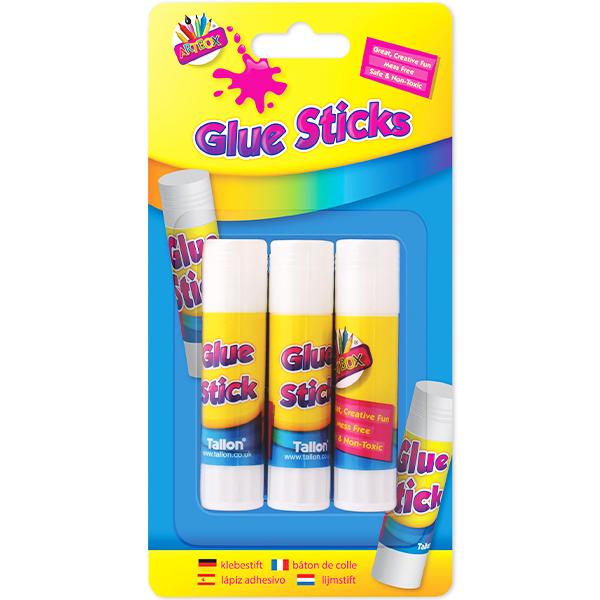 Twist Action Glue Sticks 3 Pack
