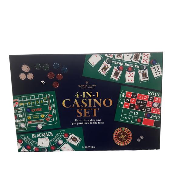 4-in-1 Casino Set