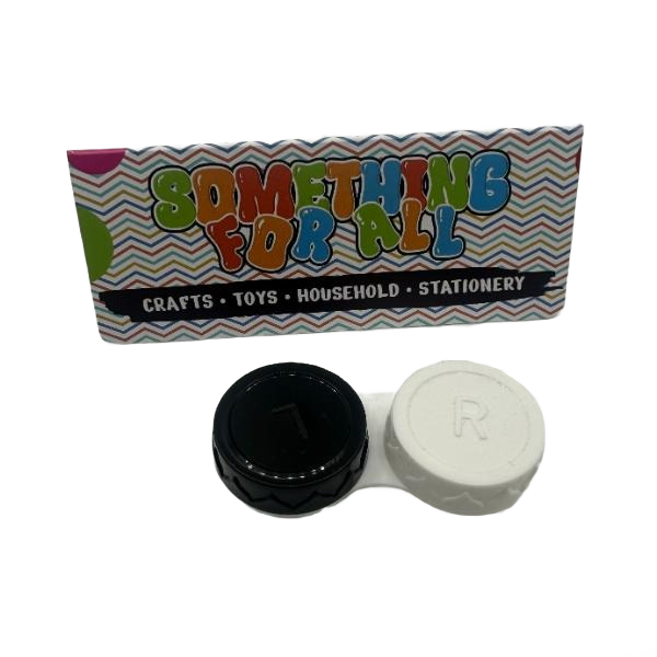 Contact Lens Case x2 (Black)
