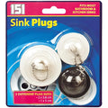 Sink Plugs Assorted 3 Pack