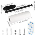 Black Under Cabinet Kitchen Roll Holder