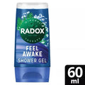 Radox Mineral Therapy 2-in-1 Shower Gel & Shampoo Feel Awake 60 ml x 4