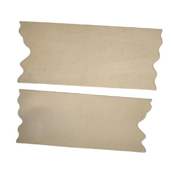 Large Wooden Plaque x2