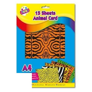 artbox-a4-animal-print-craft-card-15-sheets
