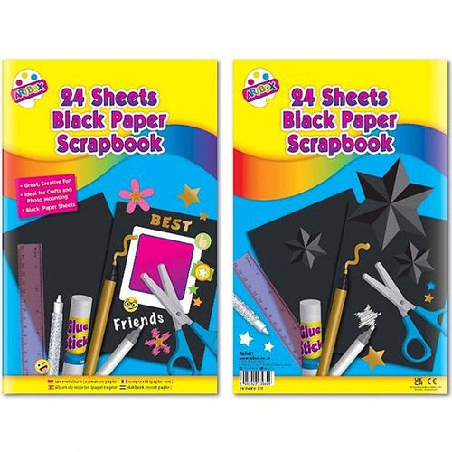 artbox-a4-black-scrapbook-24-sheets