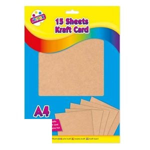 artbox-a4-kraft-card-15-sheets
