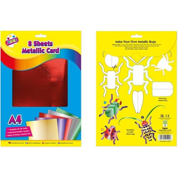 artbox-a4-metallic-boards-8-pack