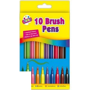 artbox-assorted-colour-brush-pens-10-pack