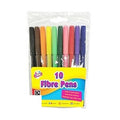 artbox-assorted-colour-fibre-tip-colouring-pens-10-pack