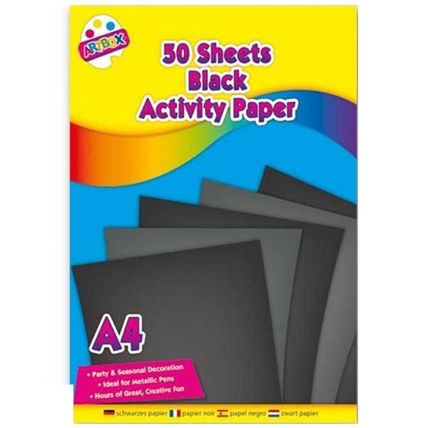artbox-black-activity-pad-50-sheets