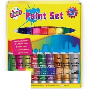 artbox-craft-paint-set-18-pack