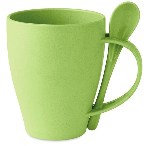 bamboo-pp-green-coffee-mug-with-spoon-300ml