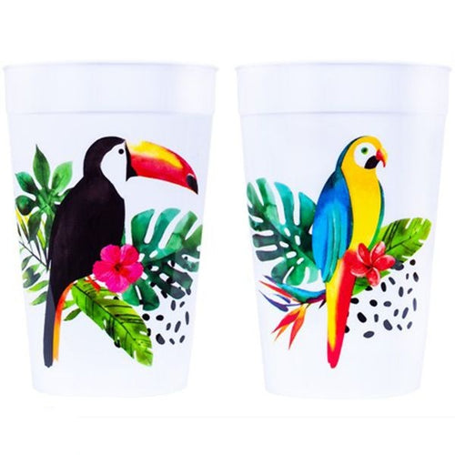 bello-plastic-aloha-summer-party-cup-300ml-4-pack-assorted