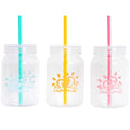 bello-plastic-drinking-jar-with-straw-450ml-assorted