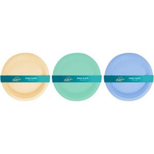 bello-plastic-summer-picnic-kids-plates-23cm-4-pack-assorted-colours