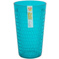 bello-plastic-teal-honeycomb-tall-tumbler-600ml