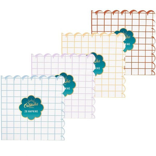 bello-scallop-edge-checked-paper-napkins-20-pack
