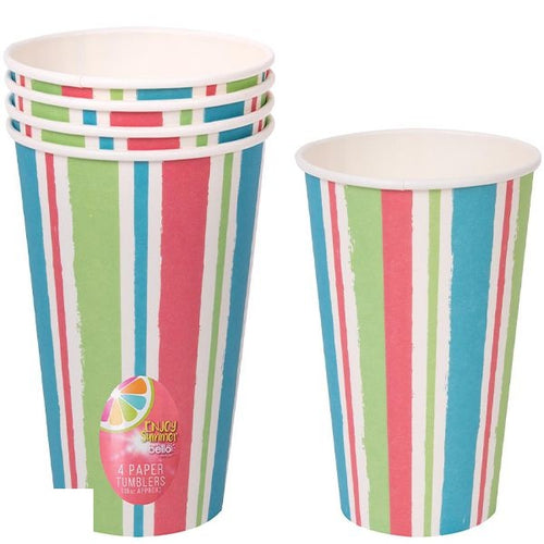 bello-stripe-lolly-paper-tumbler-16oz-4-pack