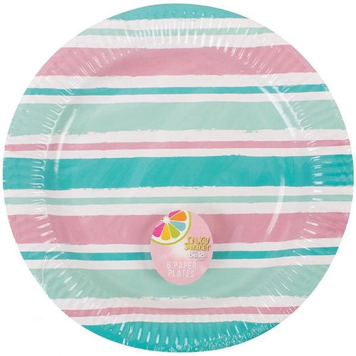 bello-stripe-paper-plates-23cm-6-pack