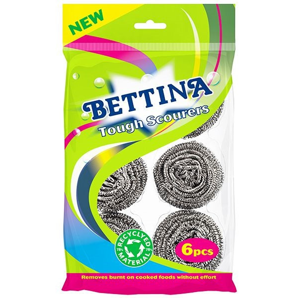 bettina-tough-stainless-steel-scourers-6-pack