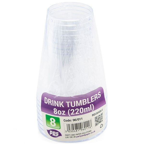 clear-plastic-drink-tumblers-220ml-8-pack