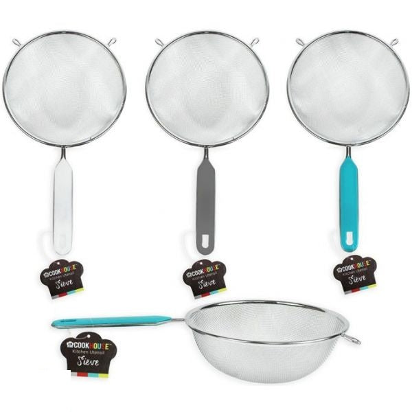cookhouse-strainer-sieve-18cm-with-handle-3-colours