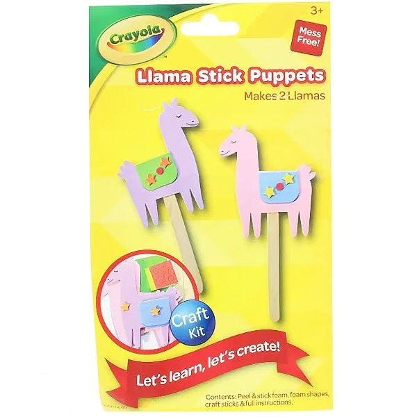 crayola-llama-stick-puppets-craft-kit-2pc