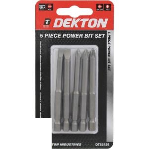 dekton-5-piece-pozi-pz2-power-bit-set