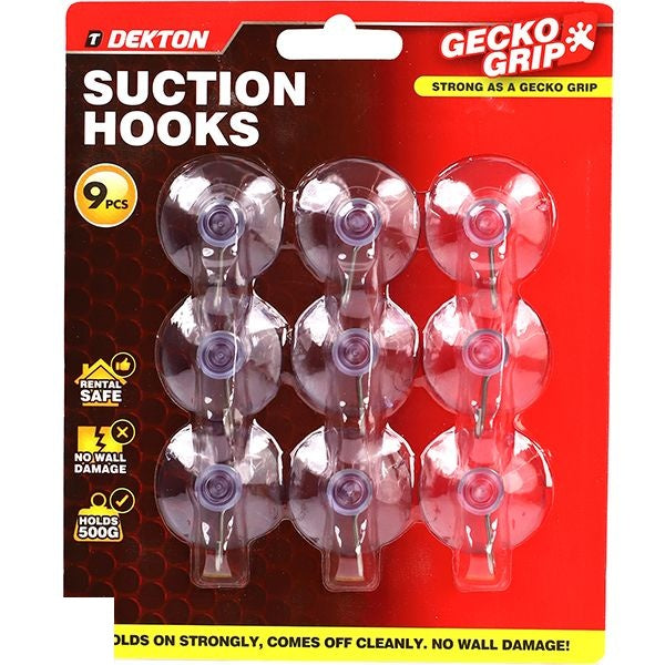dekton-gecko-grip-large-clear-suction-hooks-9pc