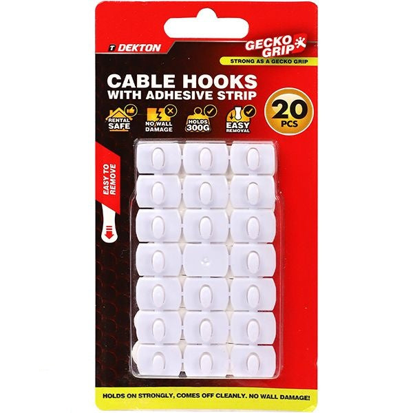 dekton-gecko-grip-white-adhesive-cable-hooks-20-pack