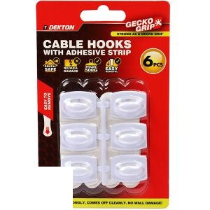 dekton-gecko-grip-white-adhesive-cable-hooks-6-pack
