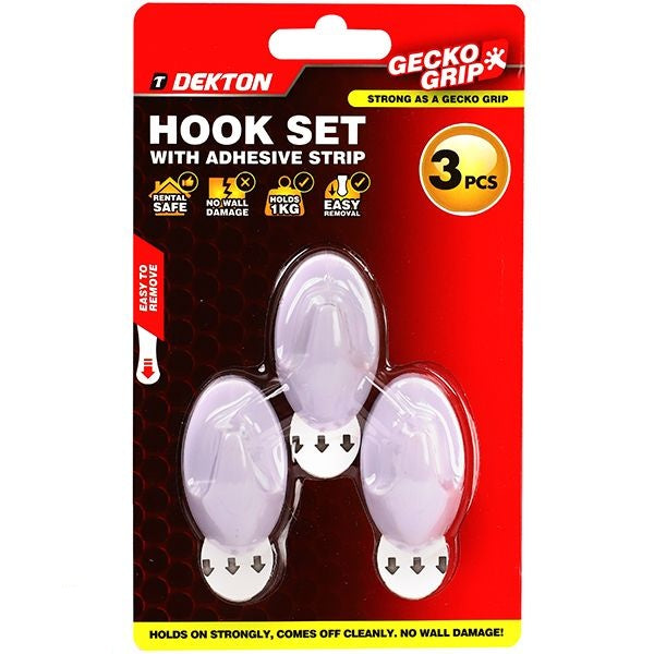 dekton-gecko-grip-white-adhesive-hook-set-3pc