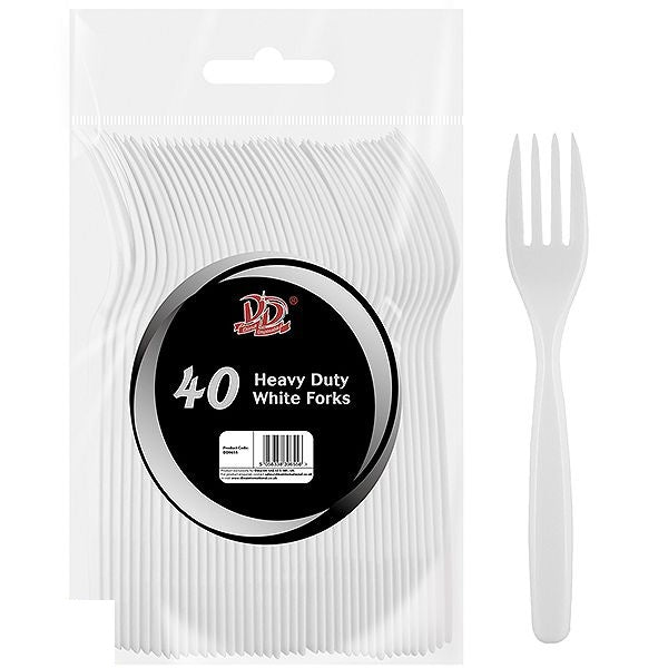 deluxe-disposable-heavy-duty-white-forks-40-pack