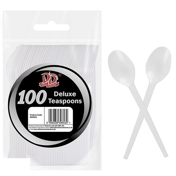 deluxe-disposable-white-plastic-teaspoons-100-pack