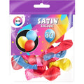 did-satin-balloons-assorted-colours-30-pack