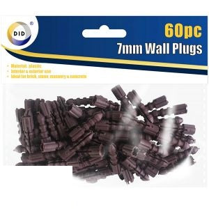 did-wall-plugs-7mm-60pc