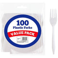 did-white-disposable-plastic-forks-100-pack