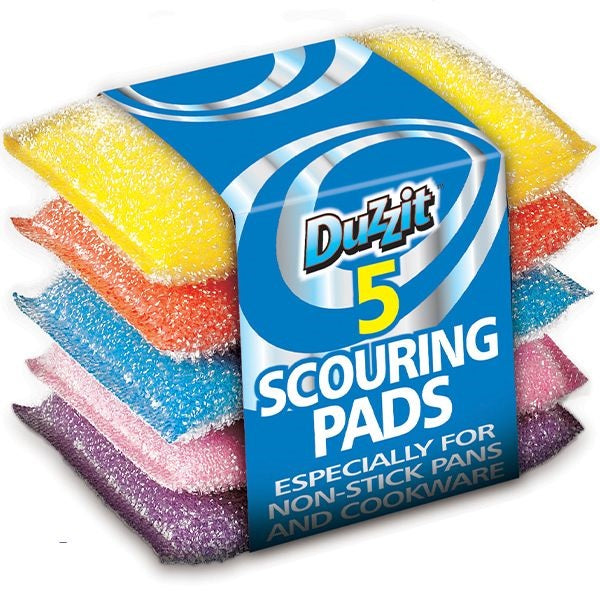 duzzit-assorted-colour-scouring-pads-5-pack
