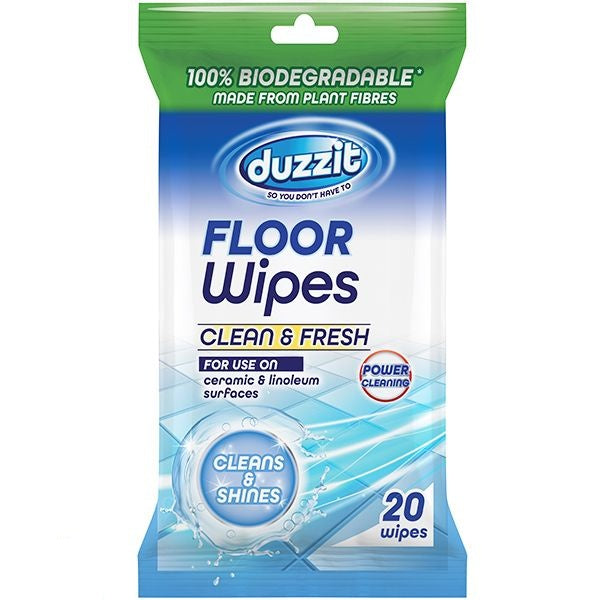 duzzit-clean-and-fresh-biodegradable-floor-wipes-20-pack