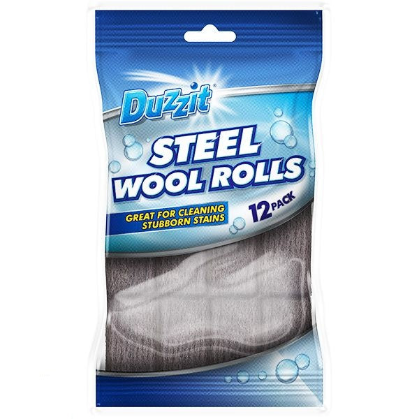duzzit-steel-wool-rolls-12-pack