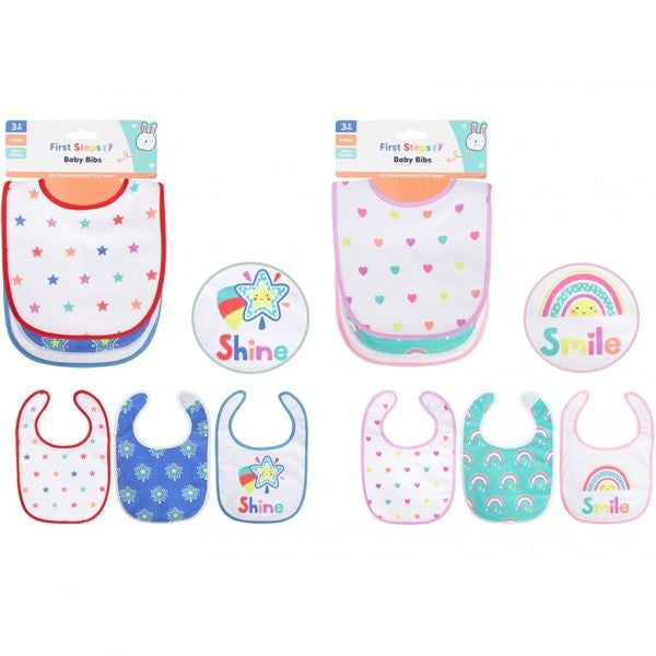 first-steps-animal-baby-bib-3-pack-assorted