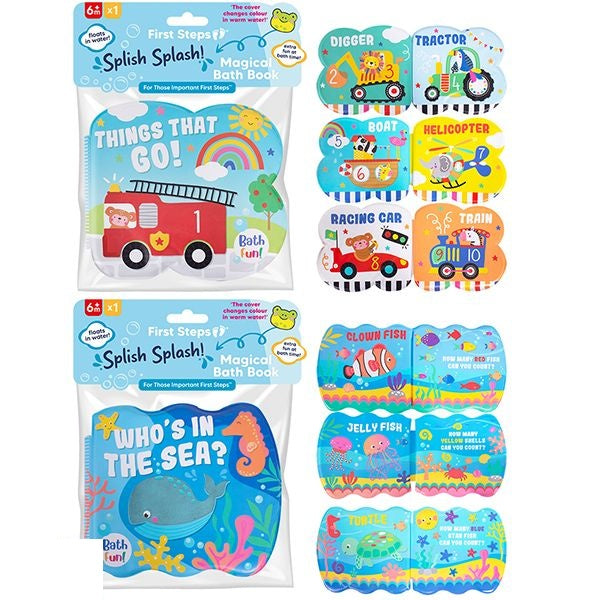 first-steps-colour-changing-baby-bath-book-assorted-designs