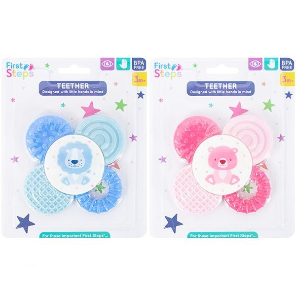 first-steps-multi-texture-teether-assorted-colours