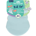 first-steps-roll-up-silicone-baby-bibs-2-pack