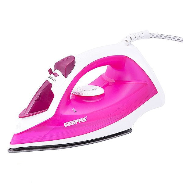 geepas-1300w-pink-steam-iron