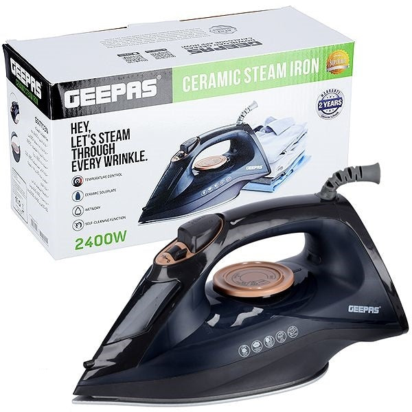 geepas-2400w-black-ceramic-steam-iron