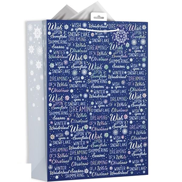giftmaker-navy-christmas-text-gift-bag-xl
