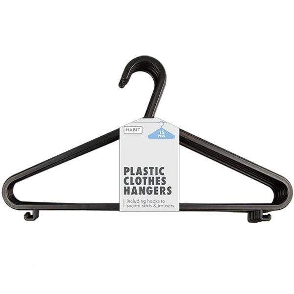 habit-black-plastic-clothes-hangers-15-pack