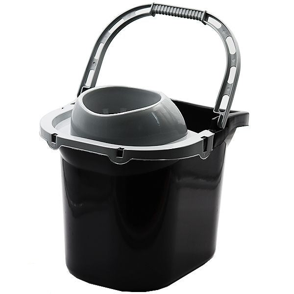 heavy-duty-black-mop-bucket-with-wringer-12l