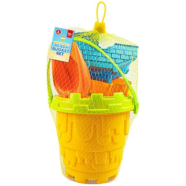 hoot-beach-sandcastle-bucket-set-6pc